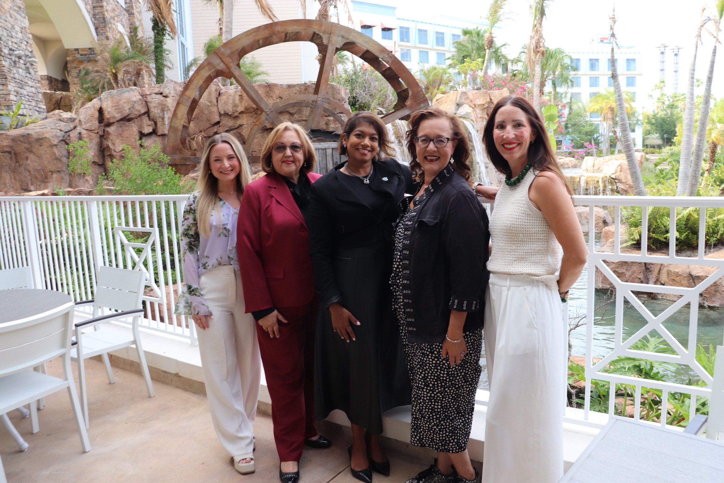 Five Ladies Smiling